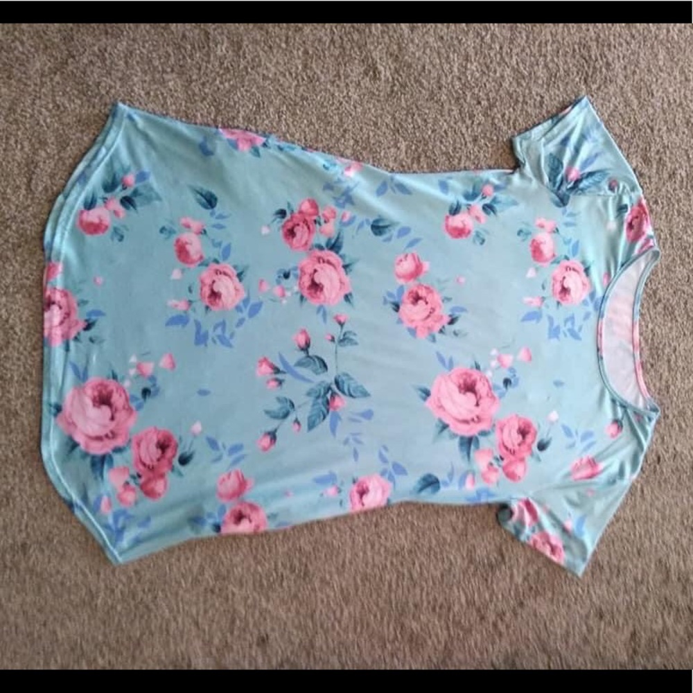 Floral spring style dress